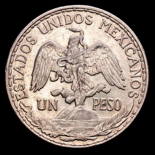 México. 1 Peso. (27,02 g.). México. 1910. KM-453. EBC-. Caballito