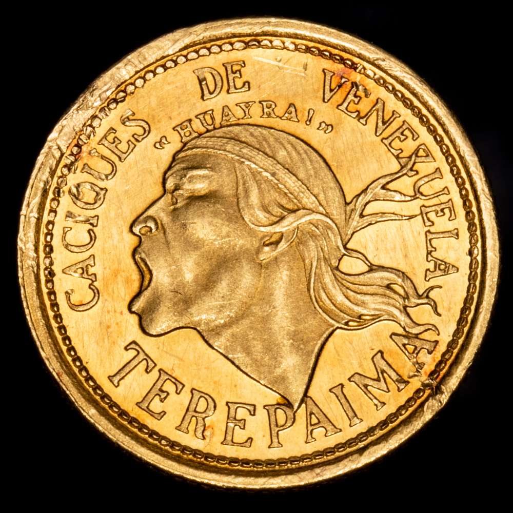 Venezuela. Cacique. (1,46 g.). UNC.