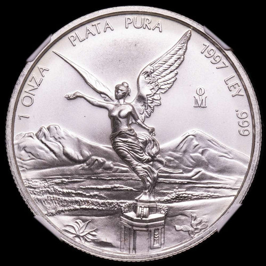 Estados Unidos Mexicanos. 1 Onza. (31,1 g.). México. 1997. KM-613. MS69.