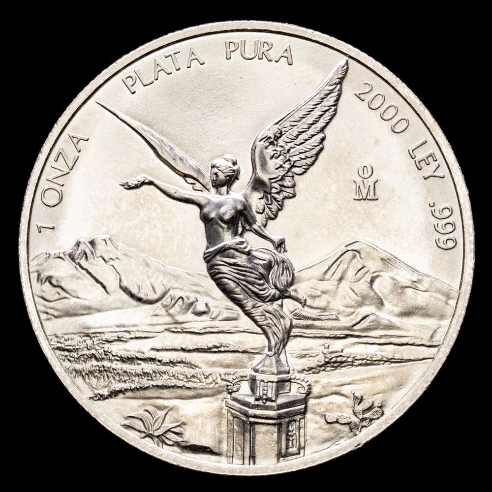 México. 1 Onza. (31,1 g.). México. 2000. MX-407. BU. Mintage – 396400
