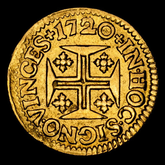 Portugal – Joao V. 400 Reis. (0,98 g.). 1720. GOMES-84.03. MBC+.