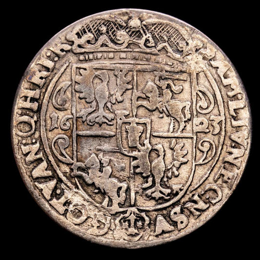 Polonia – Segismundo III. 18 Grosey-1/4 Thaler. ( g.). 6,19. 1623. KM-37. VF.