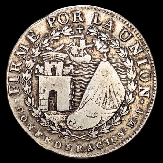 República del Perú. 4 Reales. (13,82g.). Arequipa. 1838. KM-172. MBC+.