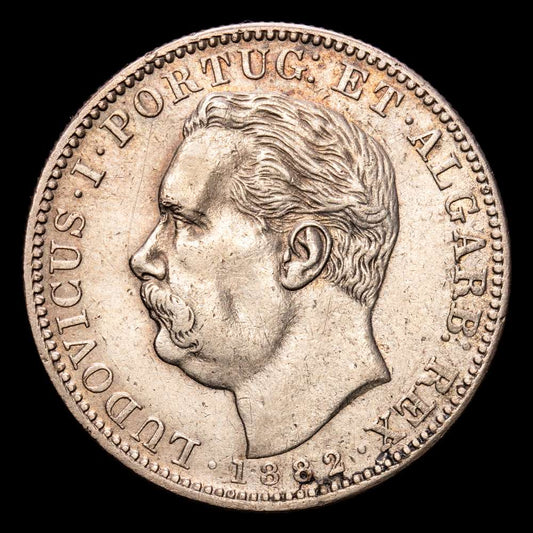 India Portuguesa – Luis I. 1 Rupia. (11,63 g.). India Portuguesa. 1882. KM-312. MBC+.