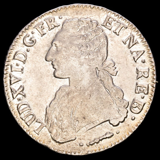Francia. Luis XVI. 1 Ecu (29,30 g.). Pau. 1779. G-356A. UNC-.