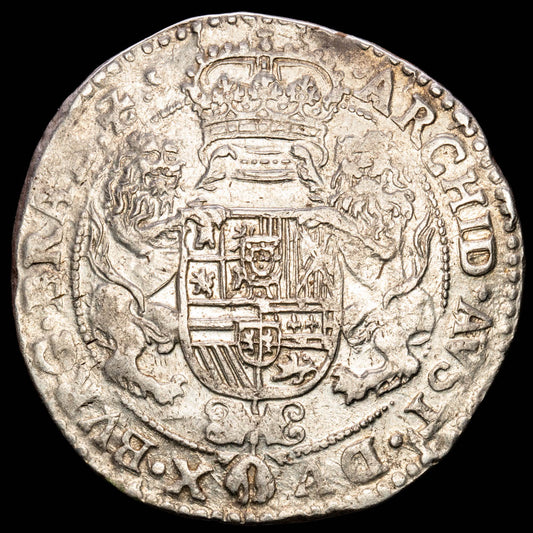 Países Bajos – Felipe IV. Ducatón. (32,51 g.). Bruxelas. 1665. DELM-285. EBC-. Rara así