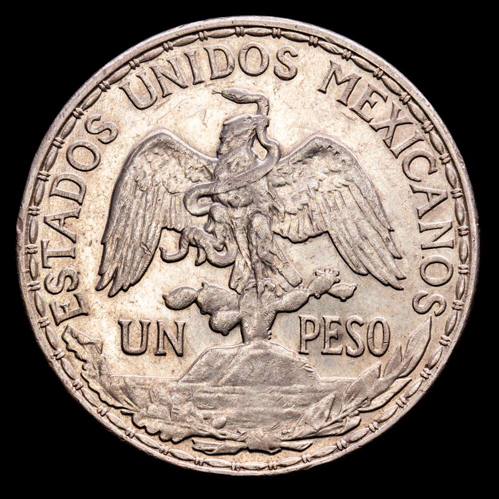 México. 1 Peso. (27,02 g.). México. 1910. KM-453. EBC-. Caballito