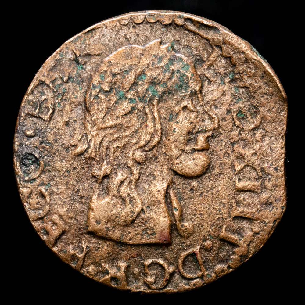 Francia. Luis XIII. 1 Sisé. (3,7 g.). Barcelona. 1642. Aureo y Calicó – 43. MBC. Guerra dels Segadors