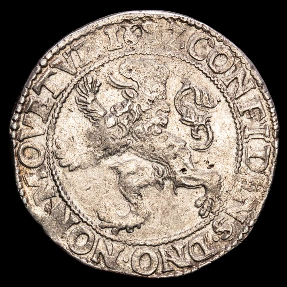 Netherlands – Lion Daaler. (27,30g.). Geldenland. 1627. RM#15.1. VF.