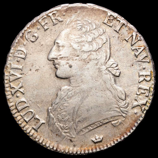 Francia – Luis XVI. ECU. (29,03g.). Tolouse. 1716. Ensayador M. KM-564.10. EBC.