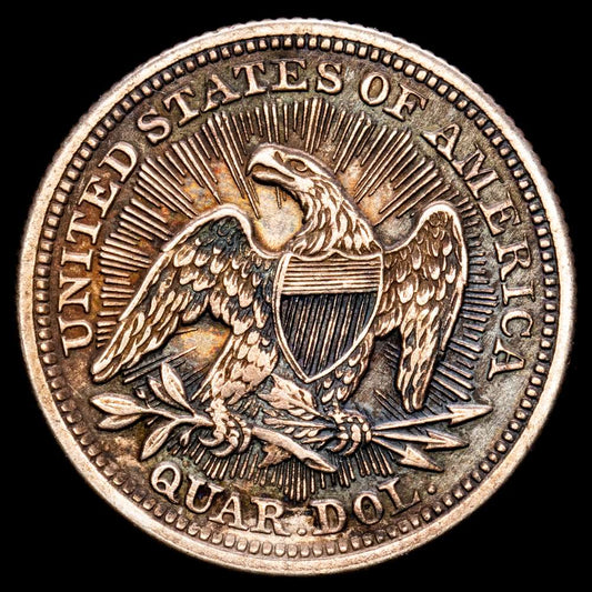 Estados Unidos de América. 1/4 Dolar. (6,15 g.). 1853. KM-78. XF.