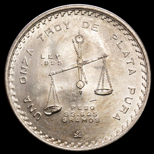 México. 1 Onza Troy. (33.46 g.). México. 1978. KM-M49B,2. UNC-.