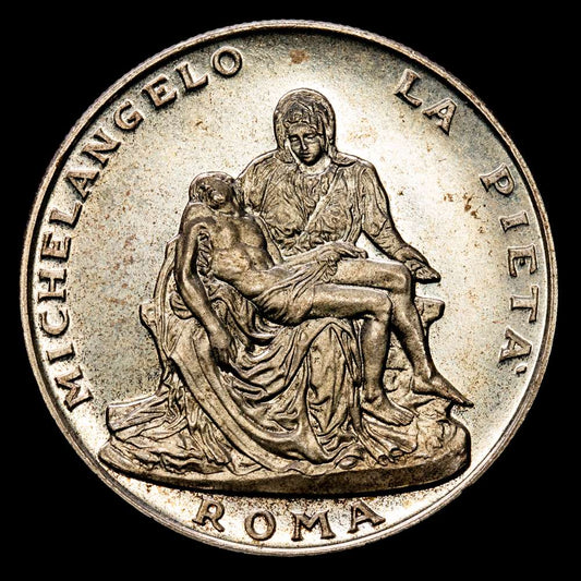 Juan Pablo II – Vaticano. Medalla. (13.74 g.). 1983. UNC-. Miguel Angel La Piedad